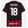 AC Milan Christopher Nkunku #18 Hemmatröja 2025-26 Korta ärmar